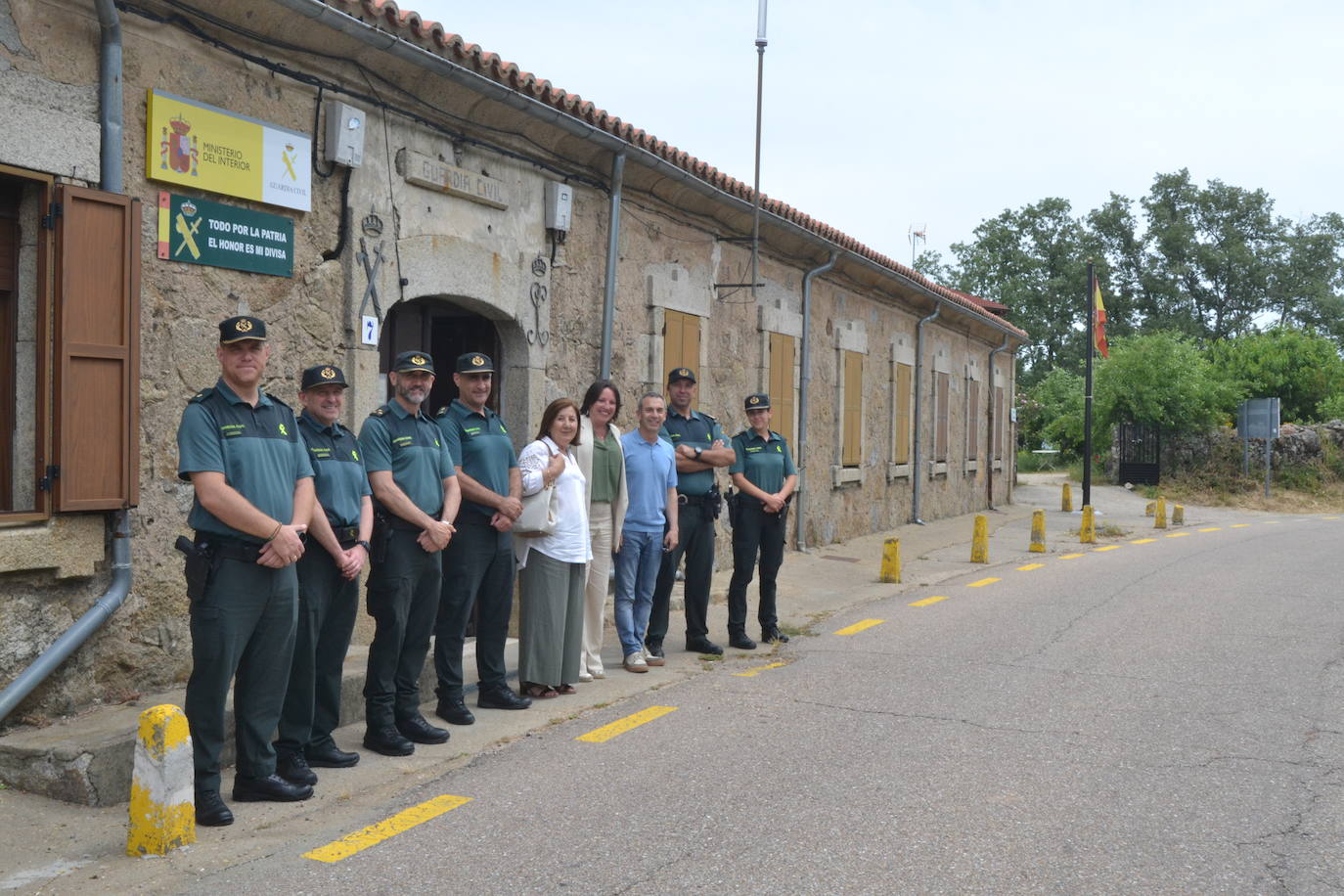 El cuartel de la Guardia Civil en La Alberca estrena nuevas dependencias
