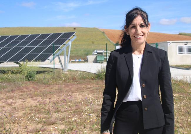 La alcaldesa de Topas, Julia Rivas.