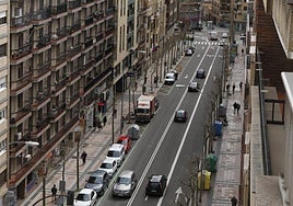 La calle María Auxiliadora, donde ocurrieron los hechos.