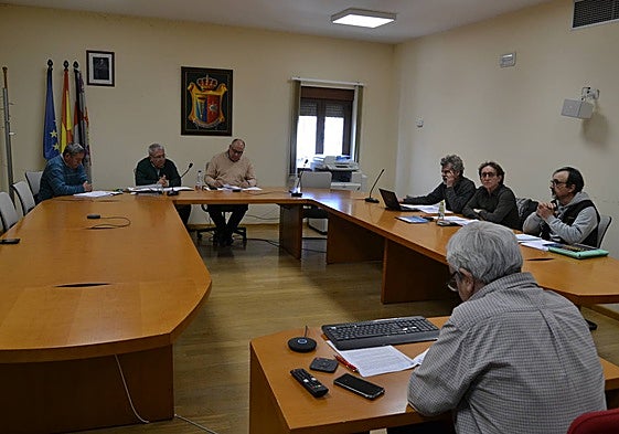 Imagen de archivo de una sesión plenaria en Villarino.