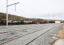 Vías de acceso al Puerto Seco, ubicado en Peña Alta en Salamanca.