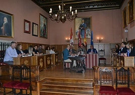 Imagen del pleno del mes de mayo en Ciudad Rodrigo.