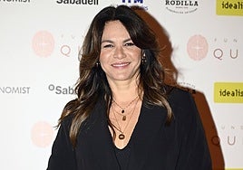 Fabiola, en un acto.