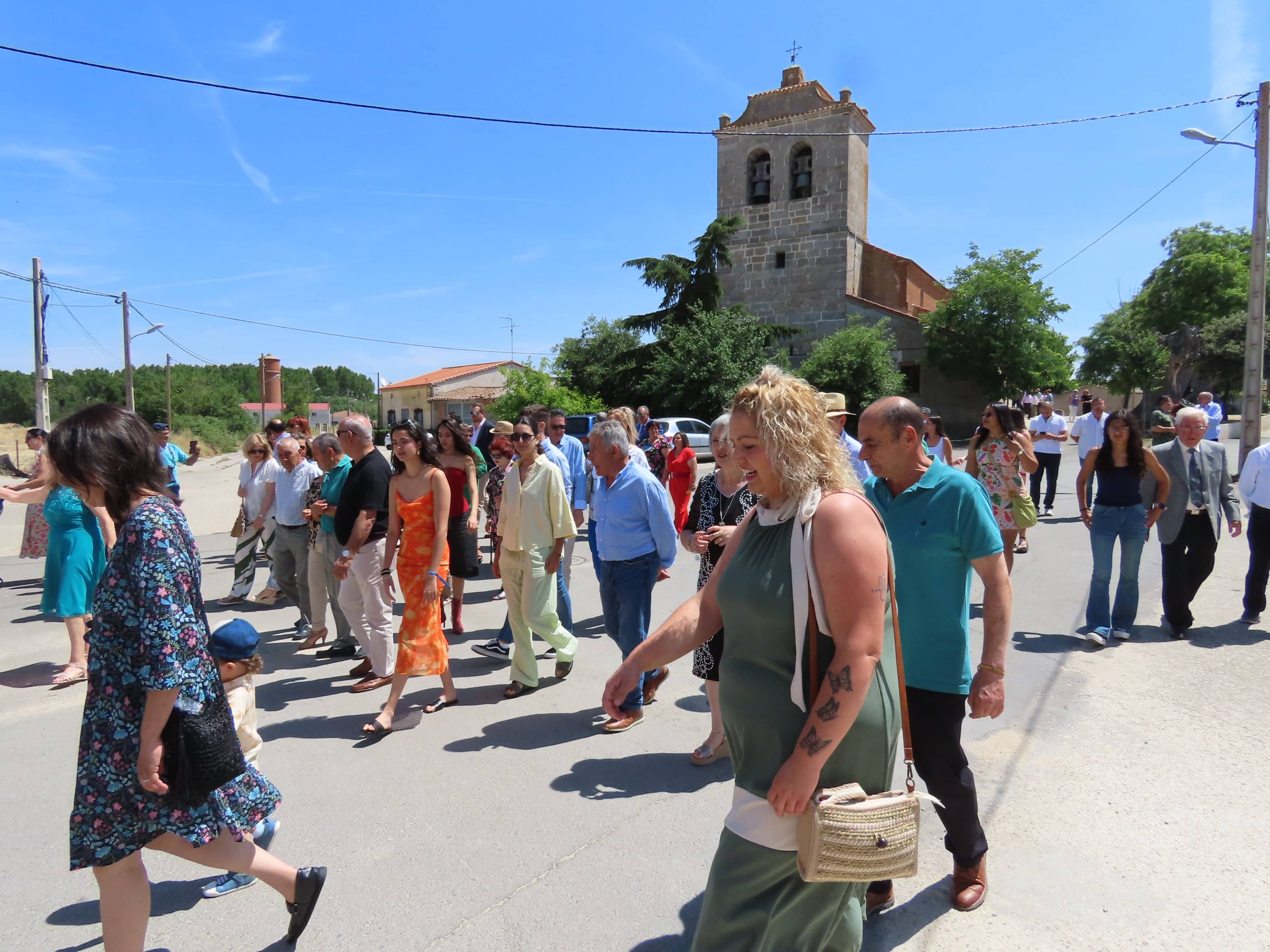 Alegría en Nava de Sotrobal en honor a San Antonio