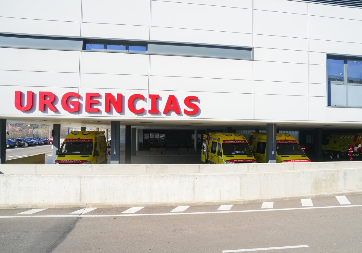 Urgencias del Complejo Asistencial Universitario de Salamanca.