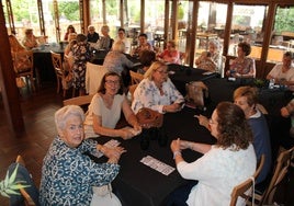 Las participantes disfrutaron de una agradable tarde de encuentro y convivencia