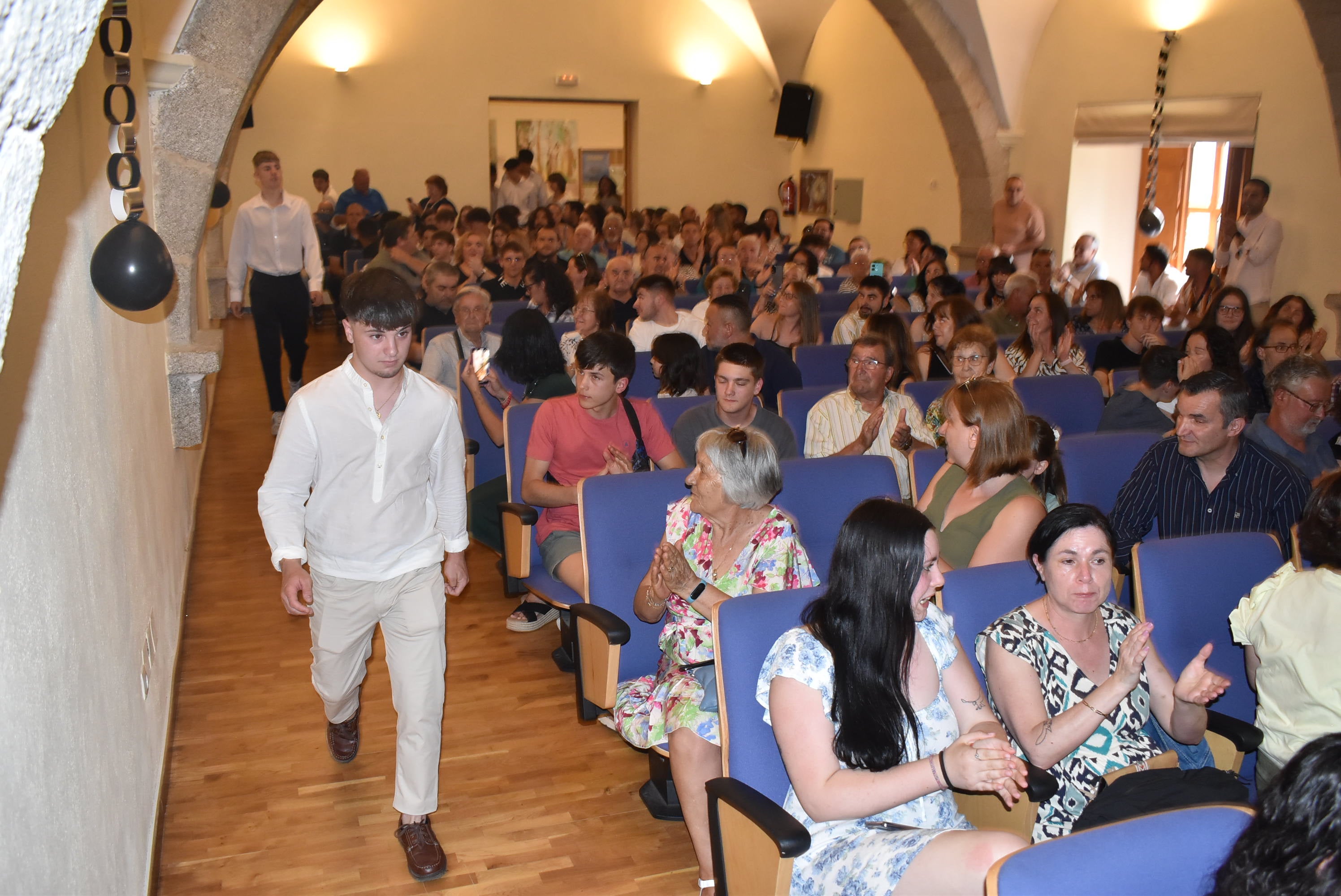 Graduación de los alumnos de 4º de la ESO y Bachillerato del IES Río Cuerpo de Hombre en Béjar