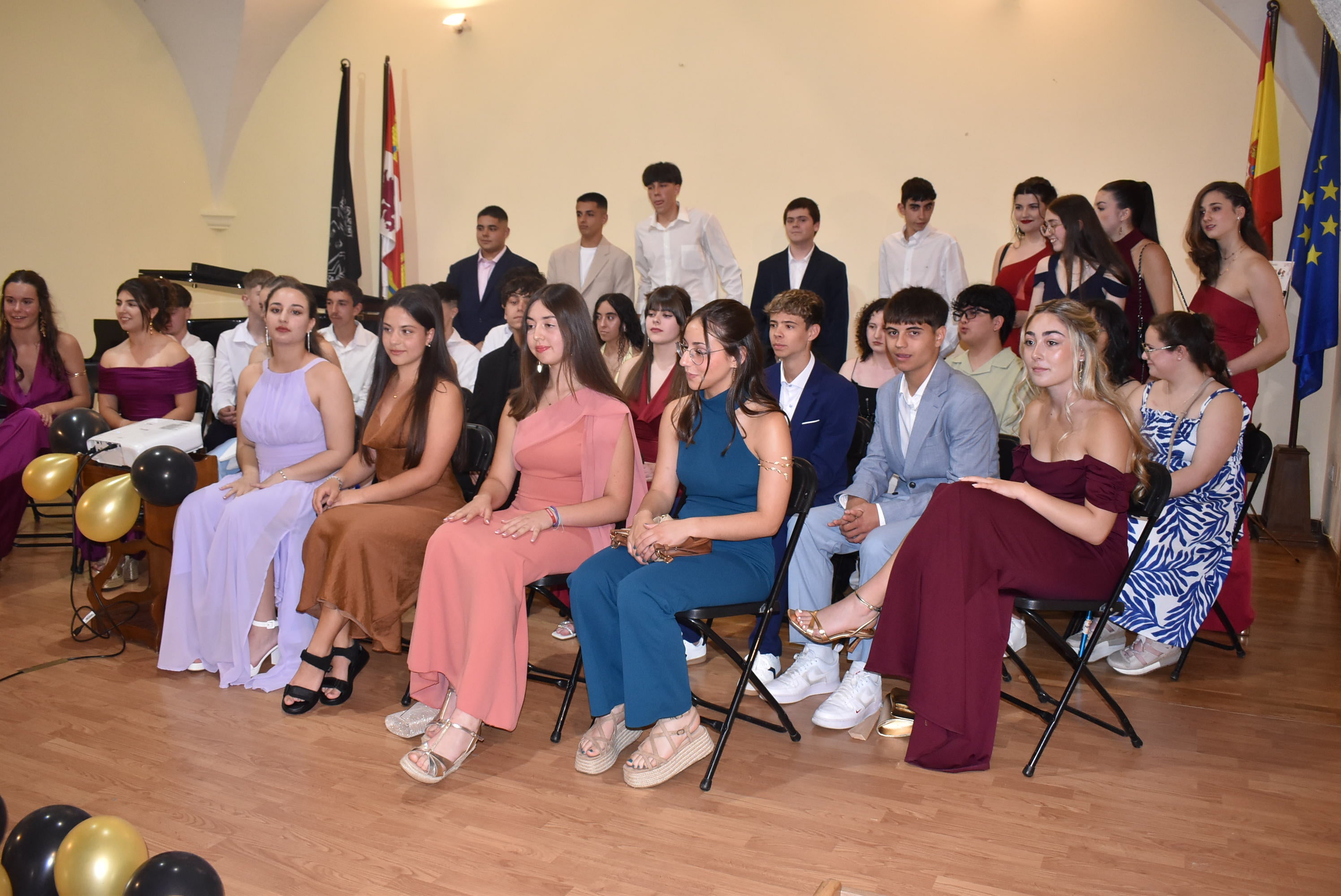 Graduación de los alumnos de 4º de la ESO y Bachillerato del IES Río Cuerpo de Hombre en Béjar