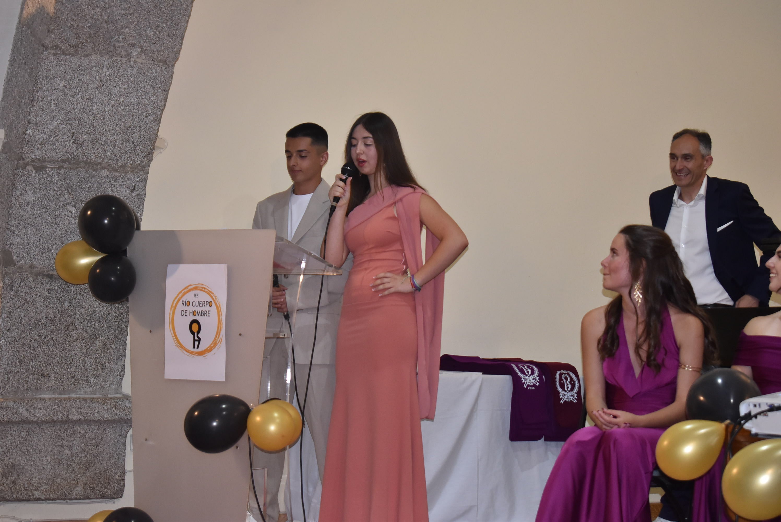 Graduación de los alumnos de 4º de la ESO y Bachillerato del IES Río Cuerpo de Hombre en Béjar