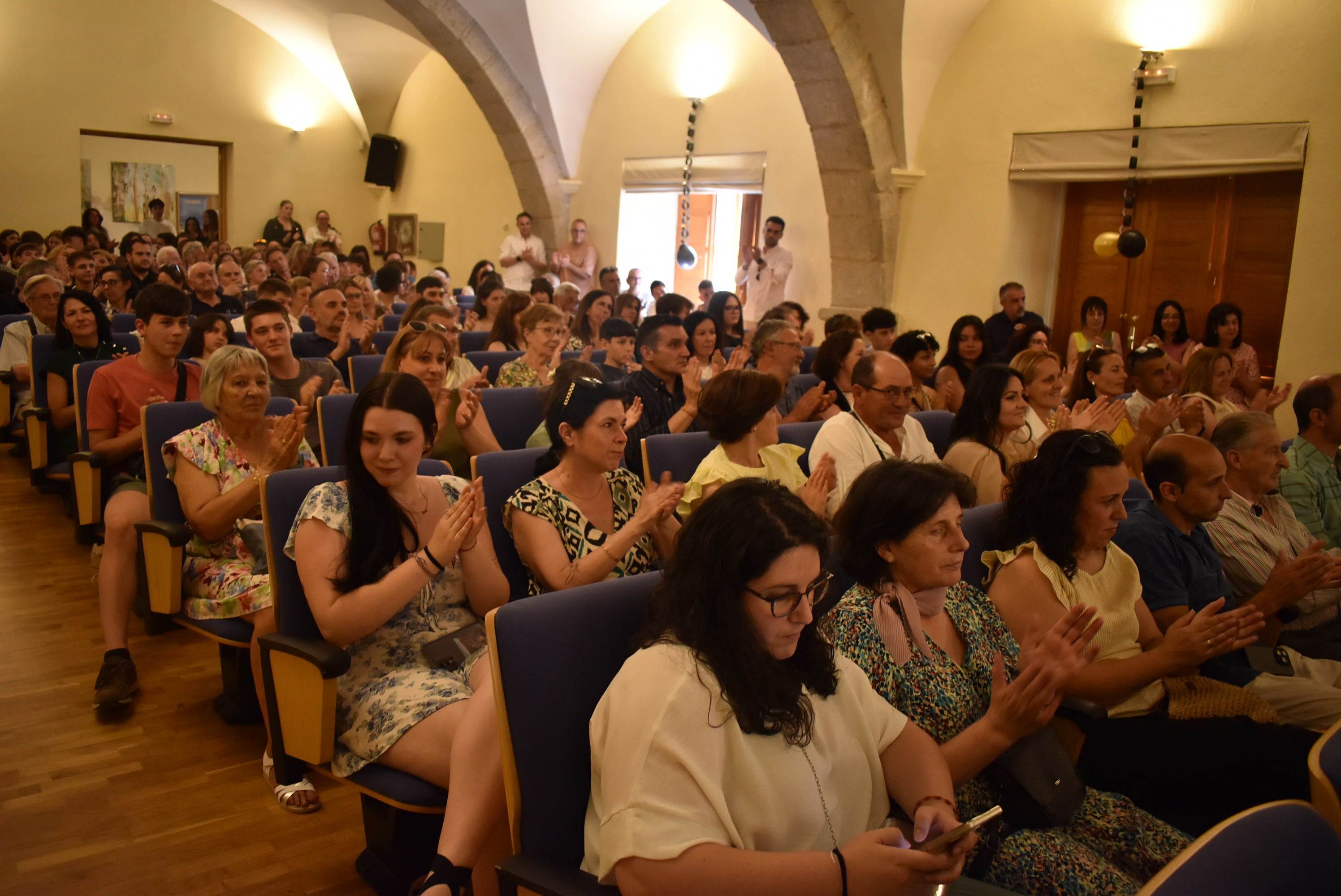 Graduación de los alumnos de 4º de la ESO y Bachillerato del IES Río Cuerpo de Hombre en Béjar