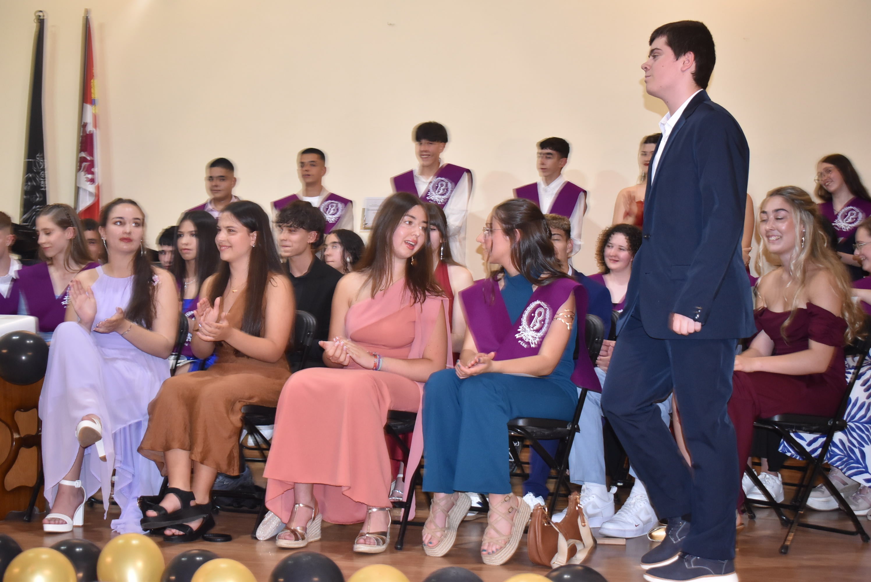 Graduación de los alumnos de 4º de la ESO y Bachillerato del IES Río Cuerpo de Hombre en Béjar