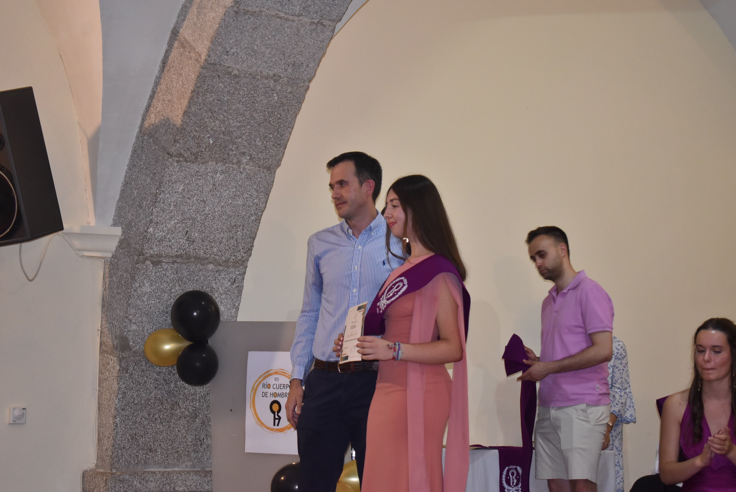 Graduación de los alumnos de 4º de la ESO y Bachillerato del IES Río Cuerpo de Hombre en Béjar
