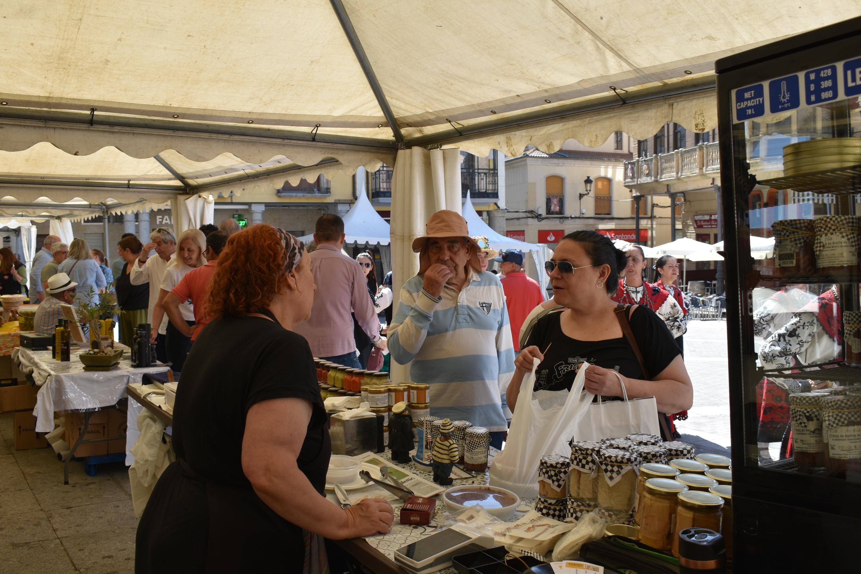 Sin animales, pero con esencia en la Feria de San Antonio de Alba de Tormes