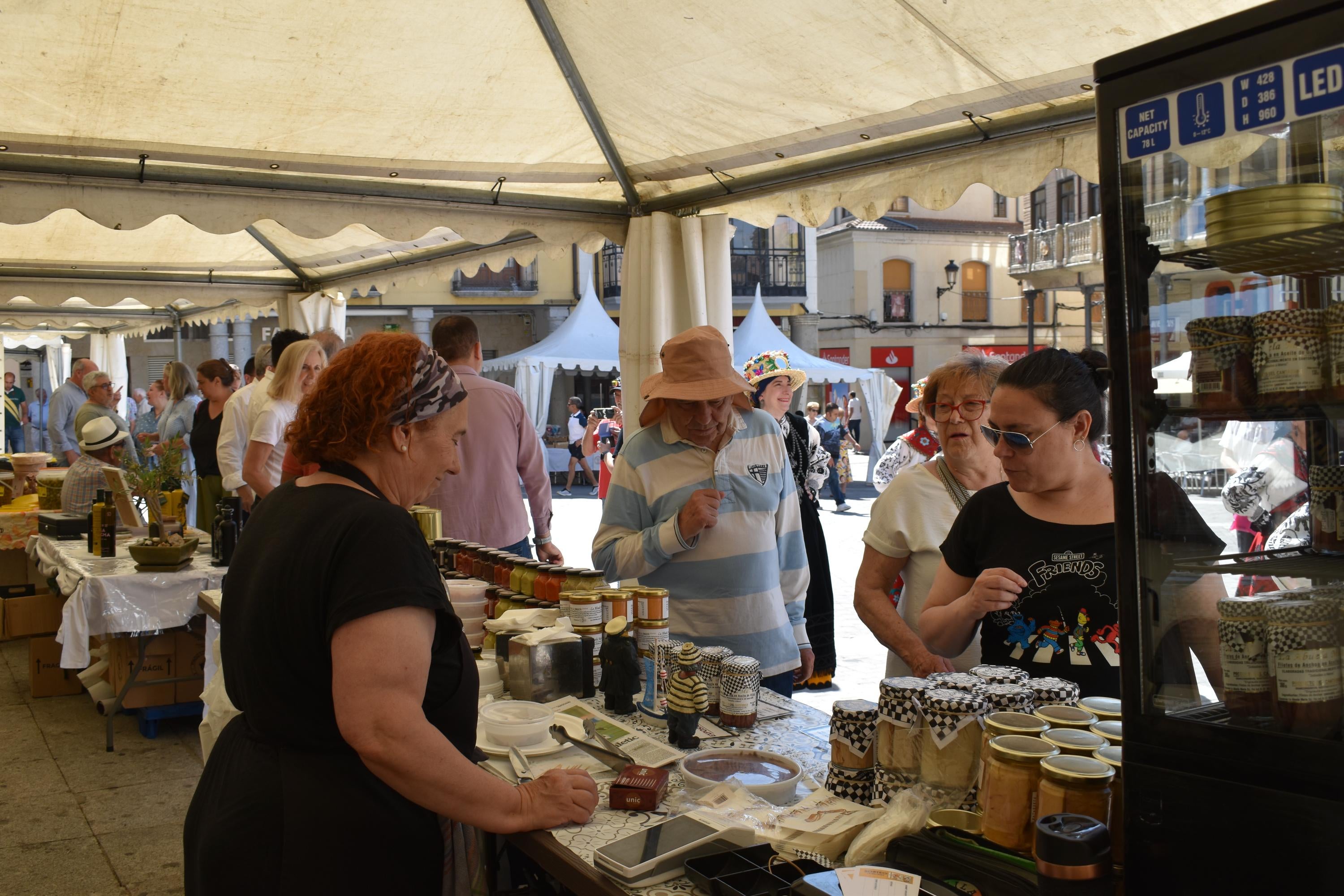 Sin animales, pero con esencia en la Feria de San Antonio de Alba de Tormes