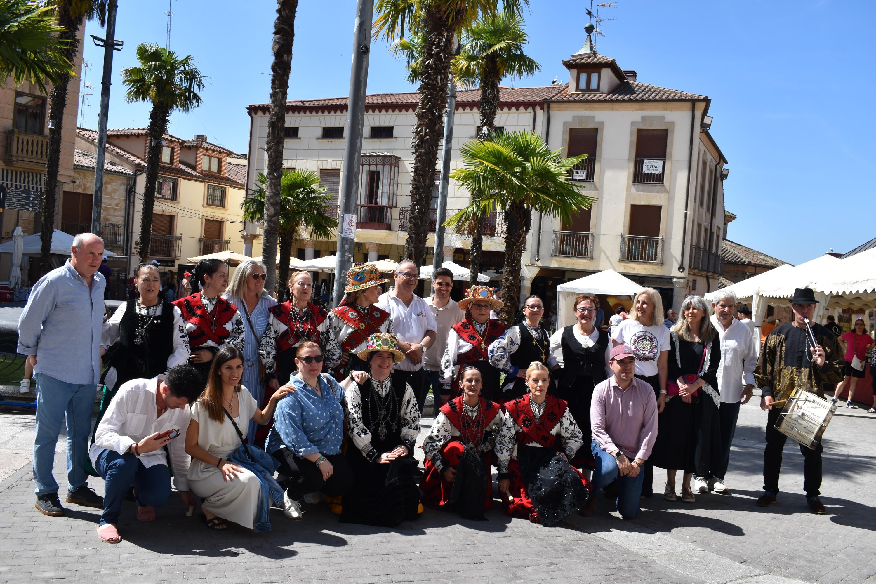 Sin animales, pero con esencia en la Feria de San Antonio de Alba de Tormes