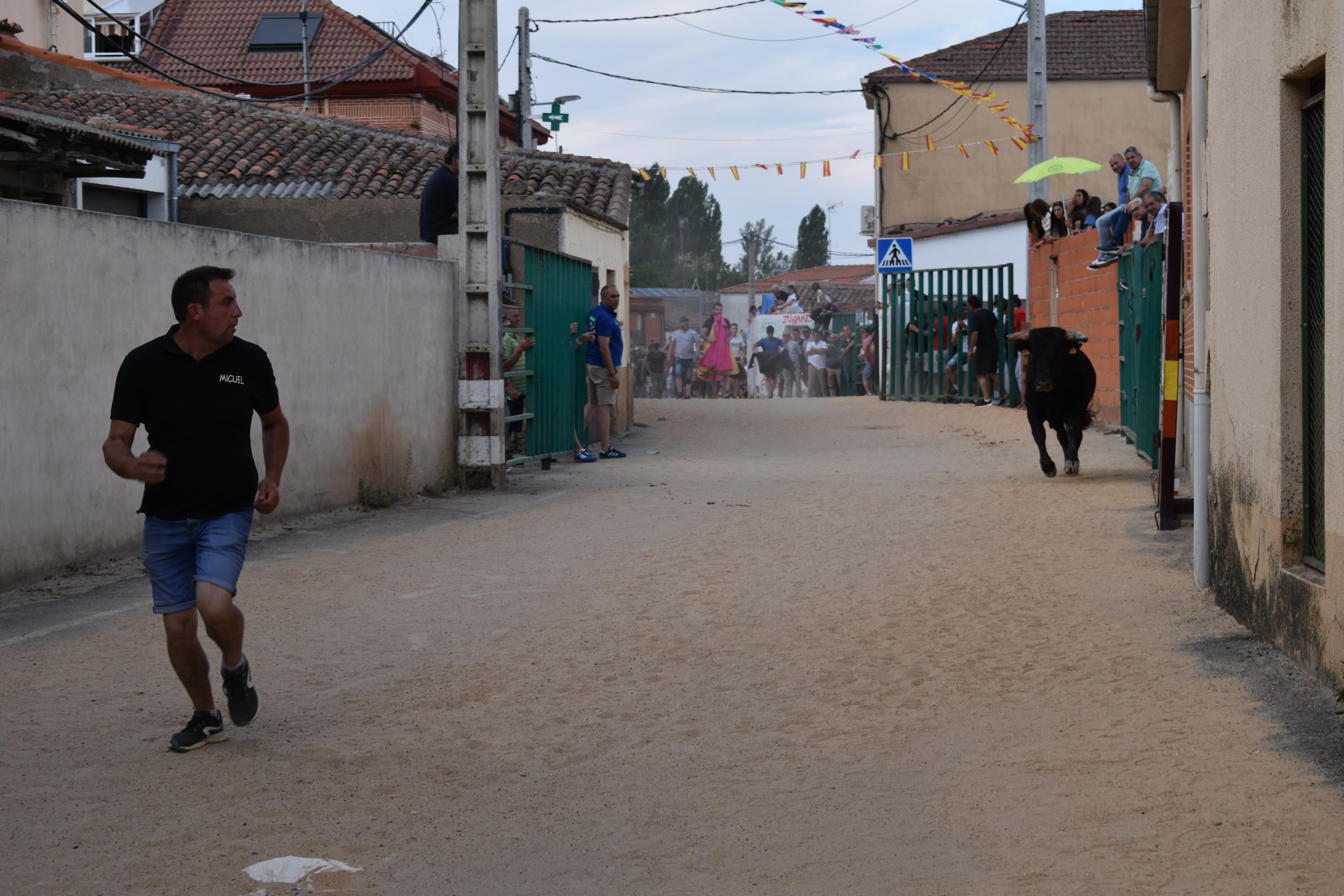 Pasión taurina en Topas antes de cerrar las fiestas en honor a San Antonio