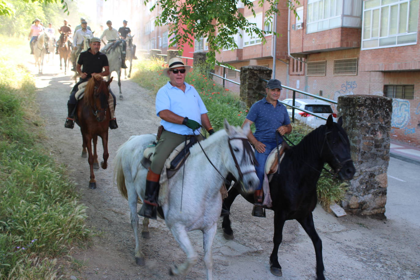 Encuentro ecuestre en Béjar