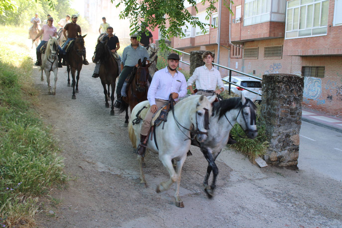 Encuentro ecuestre en Béjar