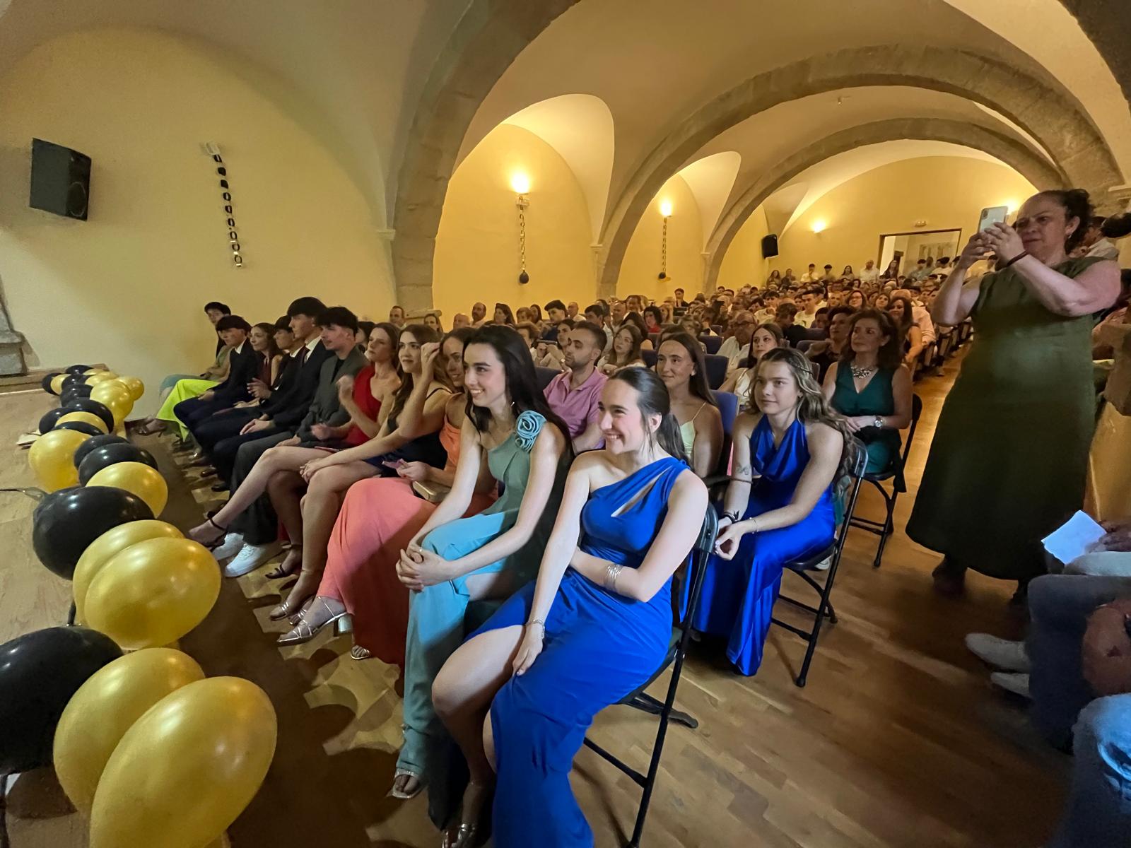 Graduación de los alumnos de 4º de la ESO y Bachillerato del IES Río Cuerpo de Hombre en Béjar