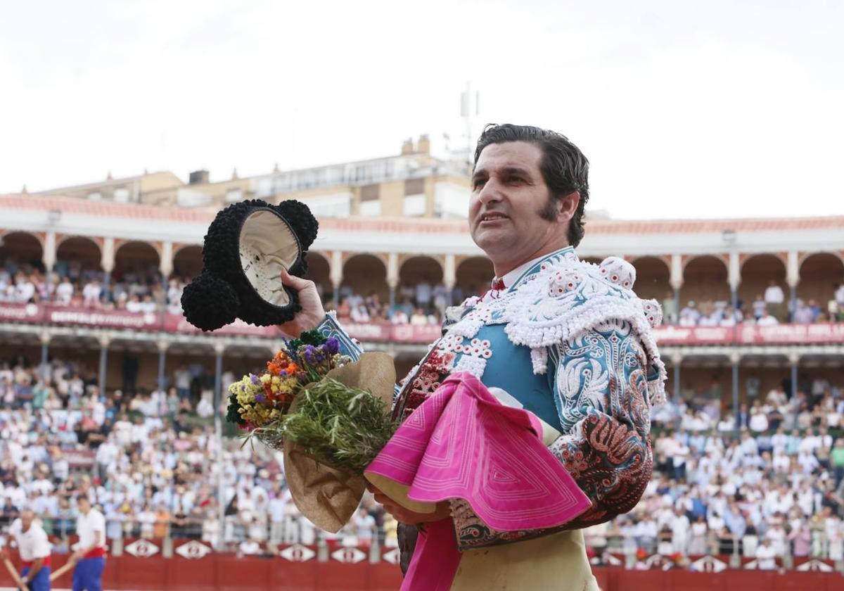 Morante de la Puebla, tras protagonizar un gran mano a mano con Marco Pérez.