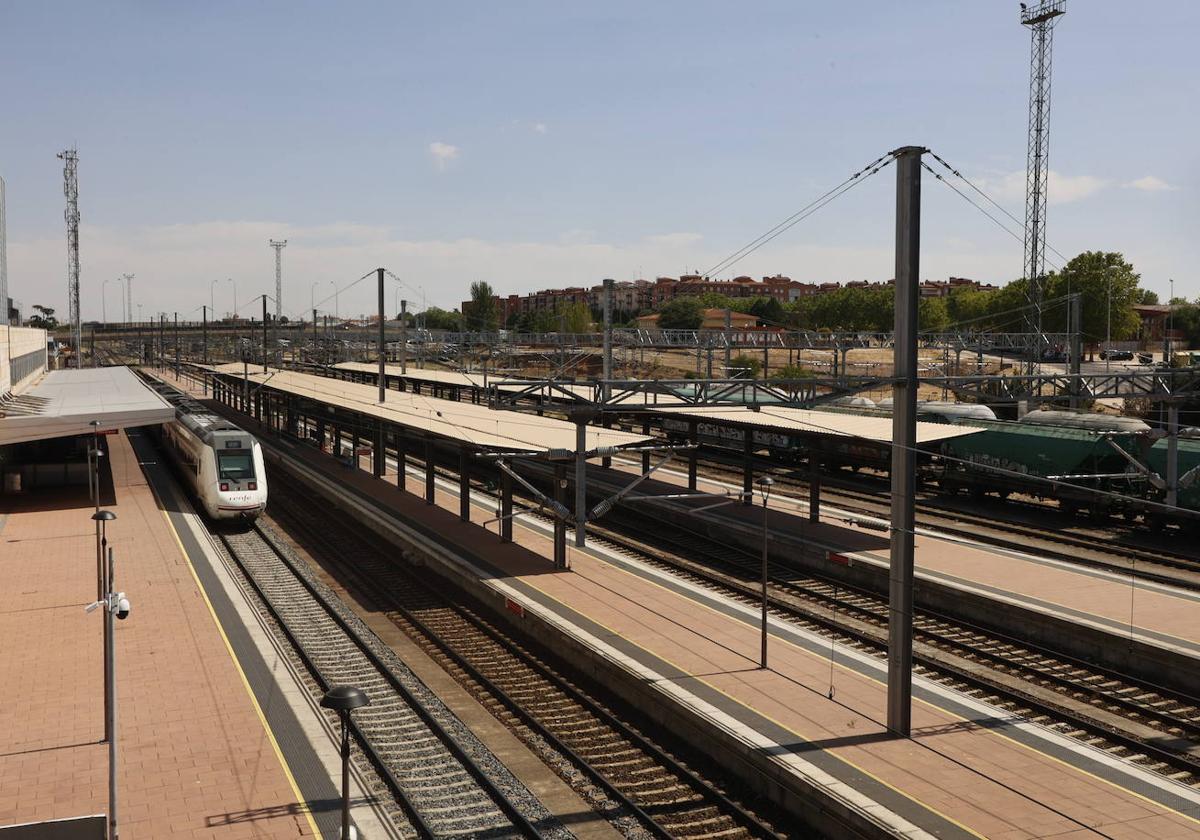 Imagen de la estación de tren de Salamanca.