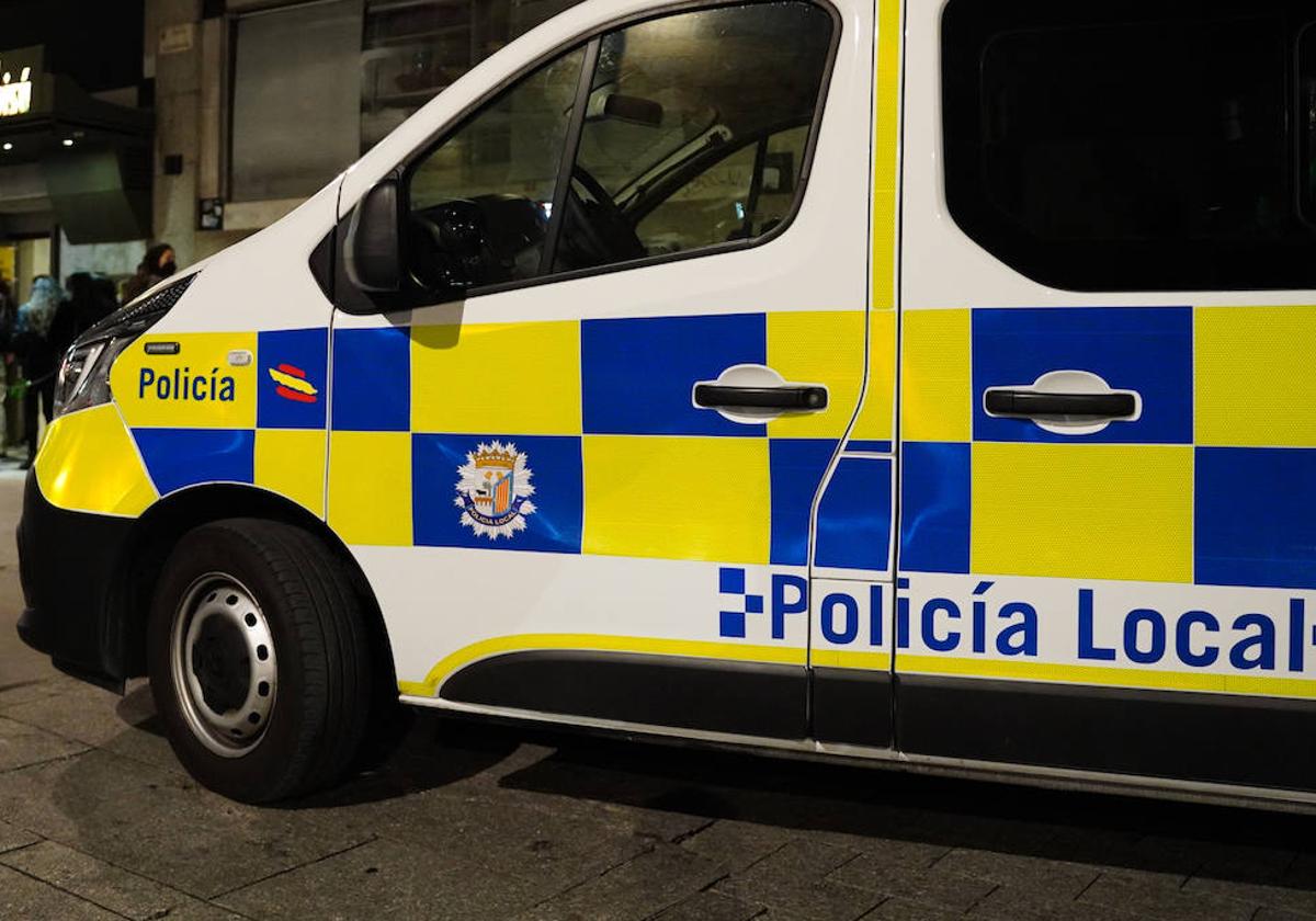 Furgón de la Policía Local.