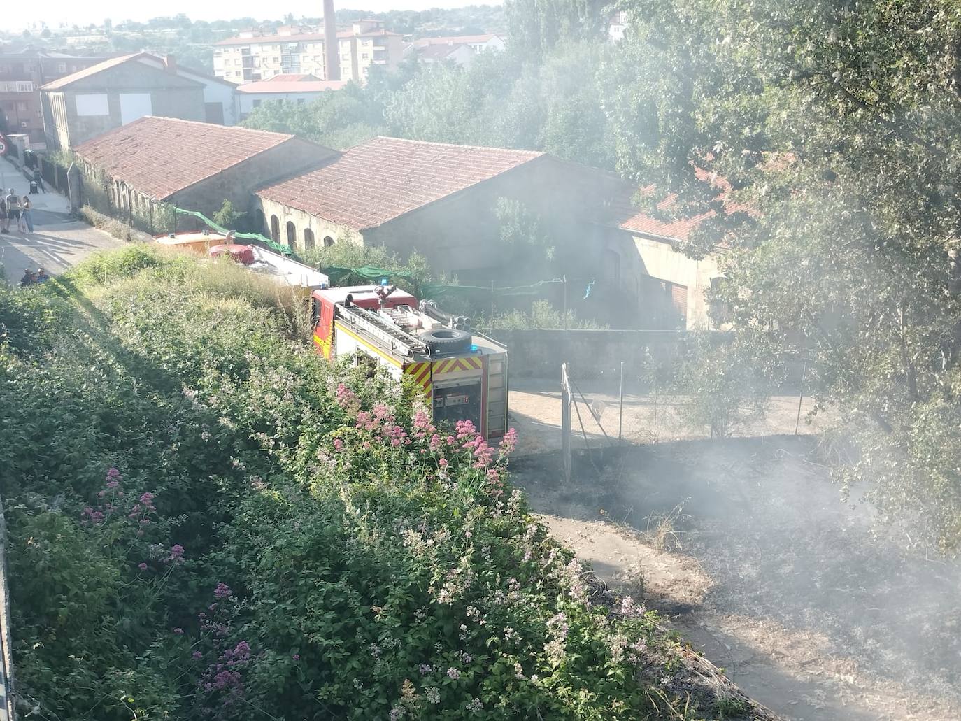 Así ha sido la intervención de los servicios de extinción en el incendio de La Aliseda