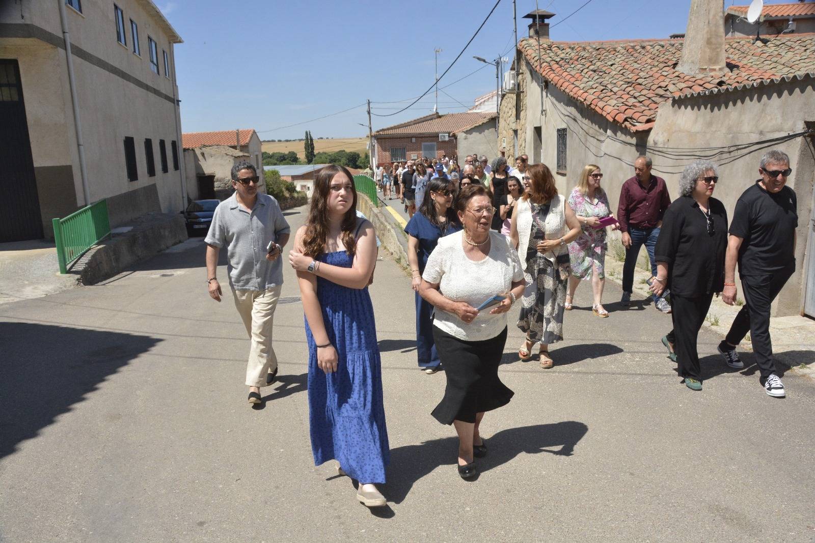 Malpartida sale en procesión con San Antonio