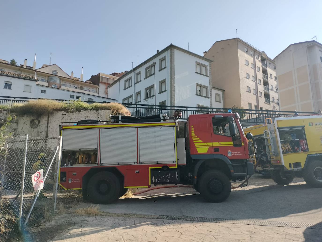 Así ha sido la intervención de los servicios de extinción en el incendio de La Aliseda