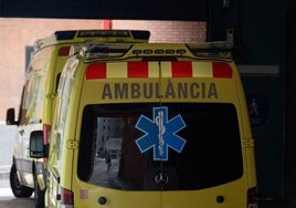 Imagen de una ambulancia.
