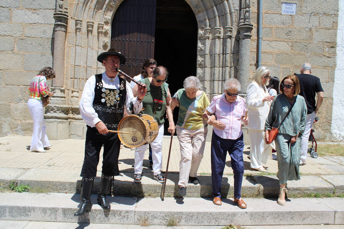 Noventa años de Mayordomía a San Antonio en Fuentes de Béjar
