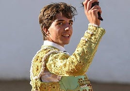 Julio Norte, en la novillada del domingo en Villanueva del Campo (Zamora).
