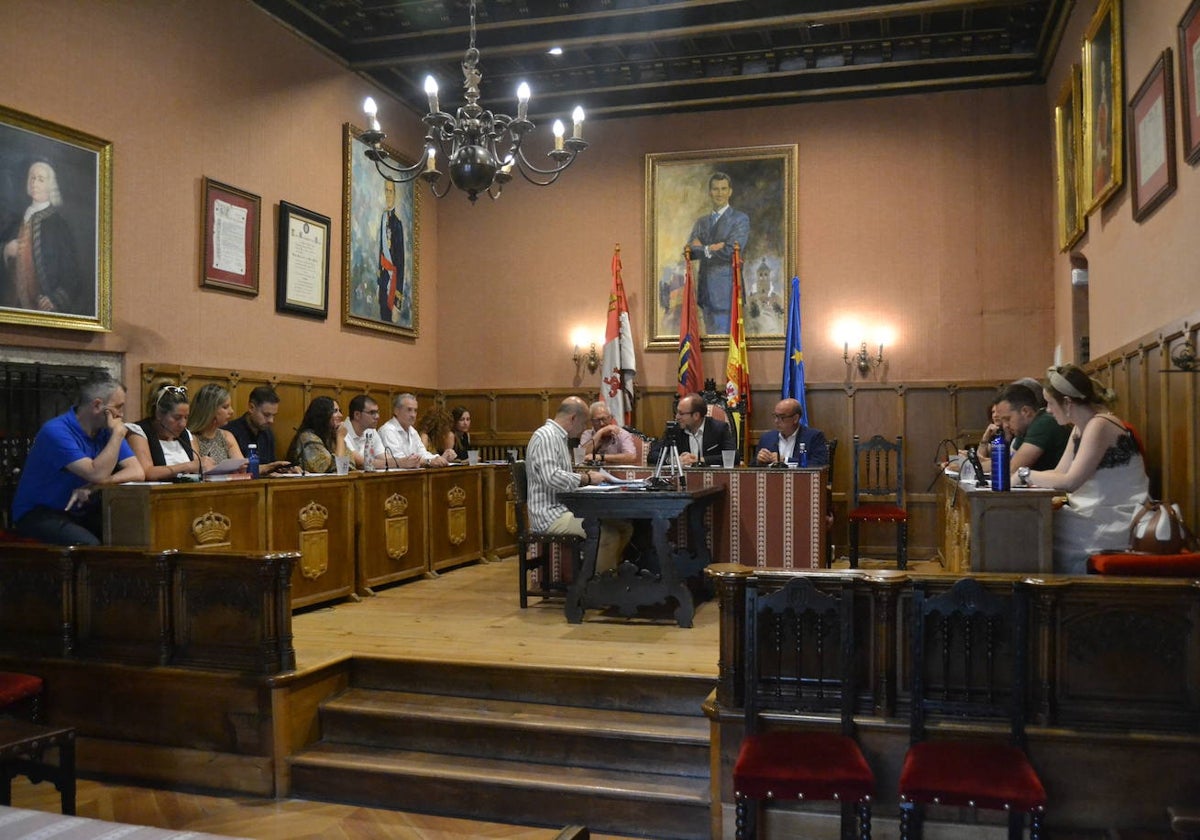 Inicio de la sesión plenaria de este miércoles en Ciudad Rodrigo