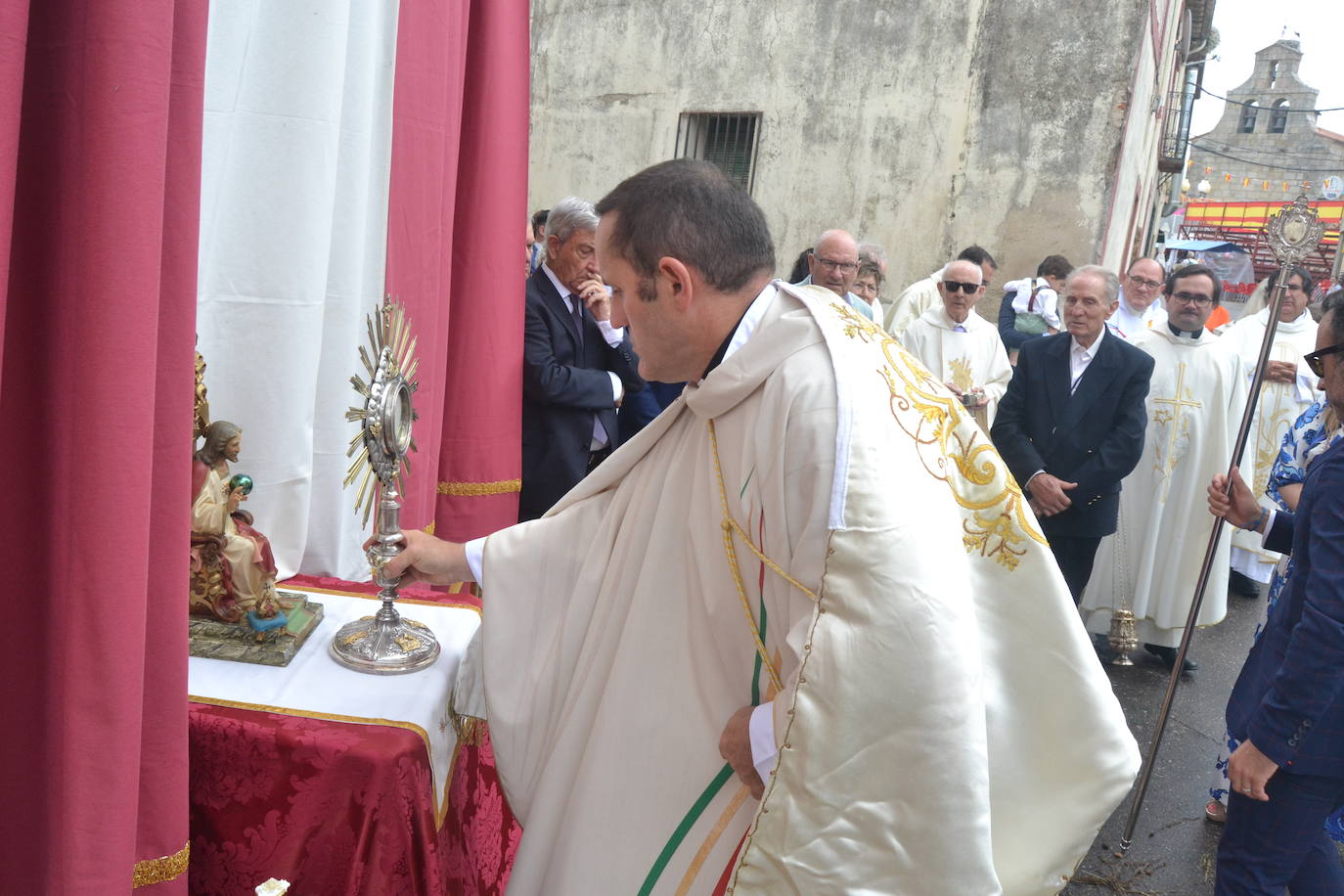 La Fuente de San Esteban se entrega al Corpus