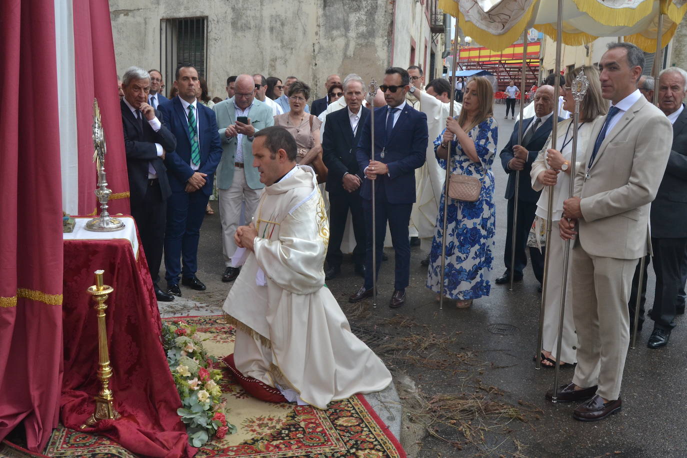La Fuente de San Esteban se entrega al Corpus