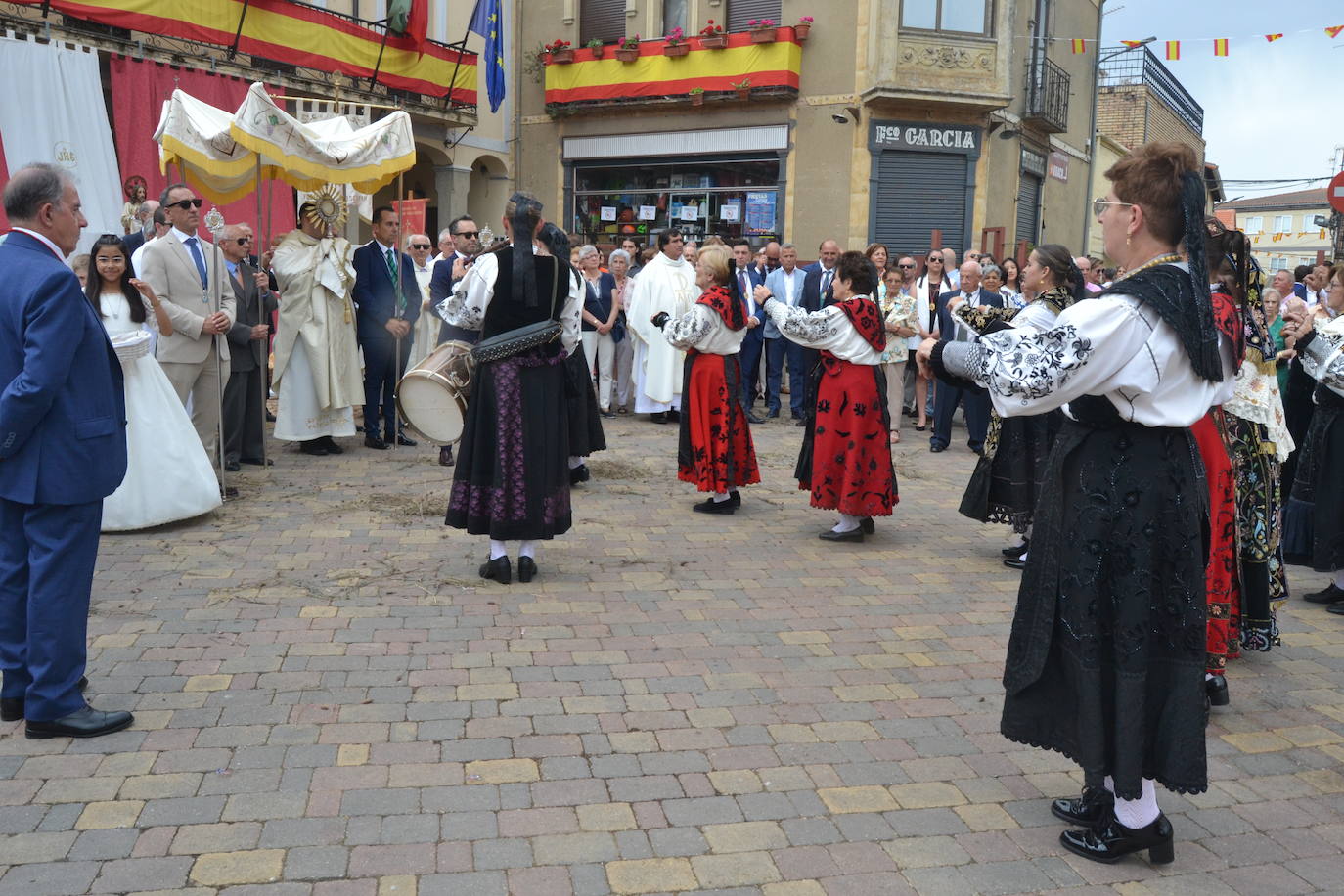 La Fuente de San Esteban se entrega al Corpus