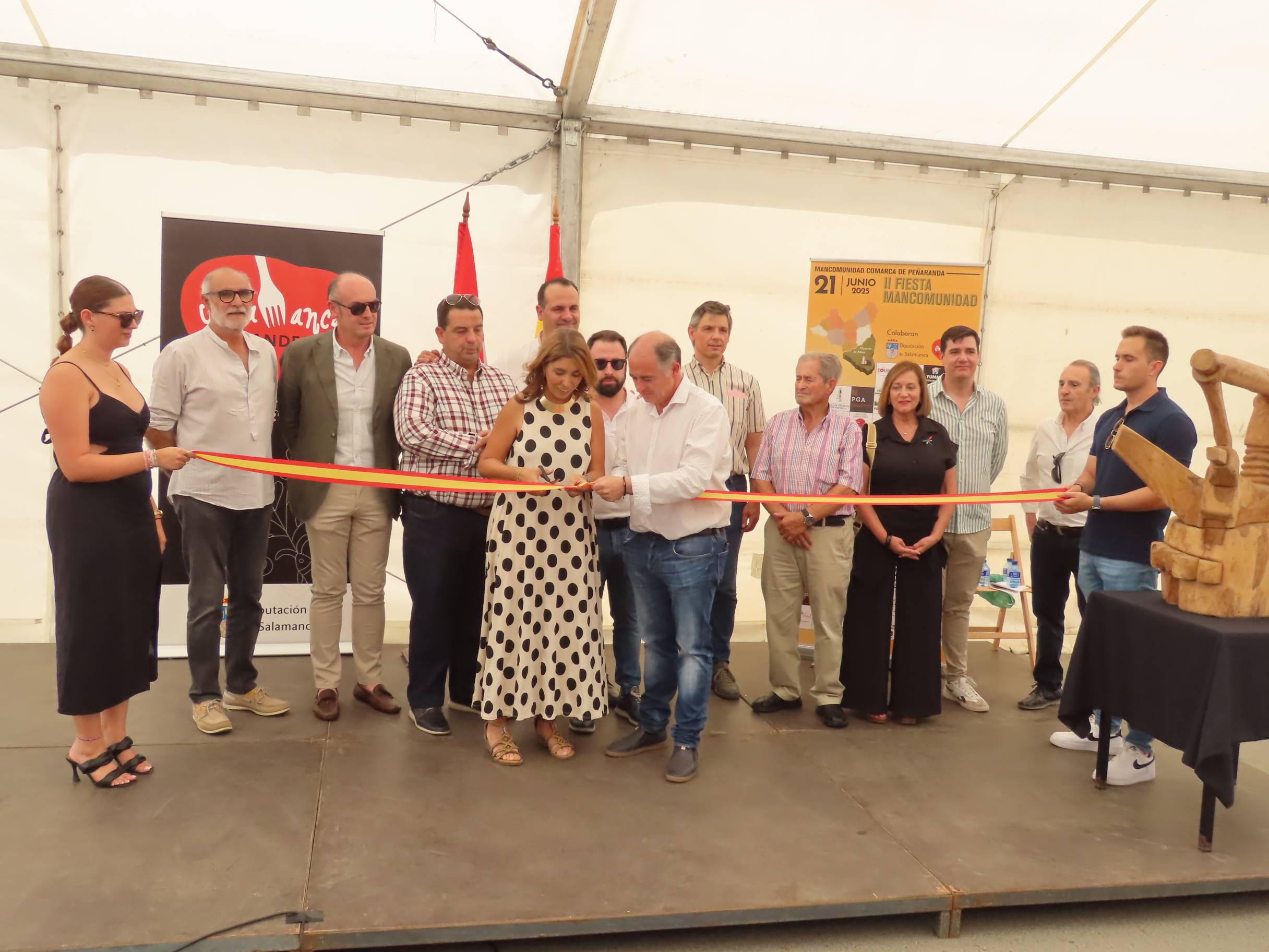 Puesta en valor del territorio en la II Fiesta de la Mancomunidad &#039;Comarca de Peñaranda&#039; en Mancera de Abajo