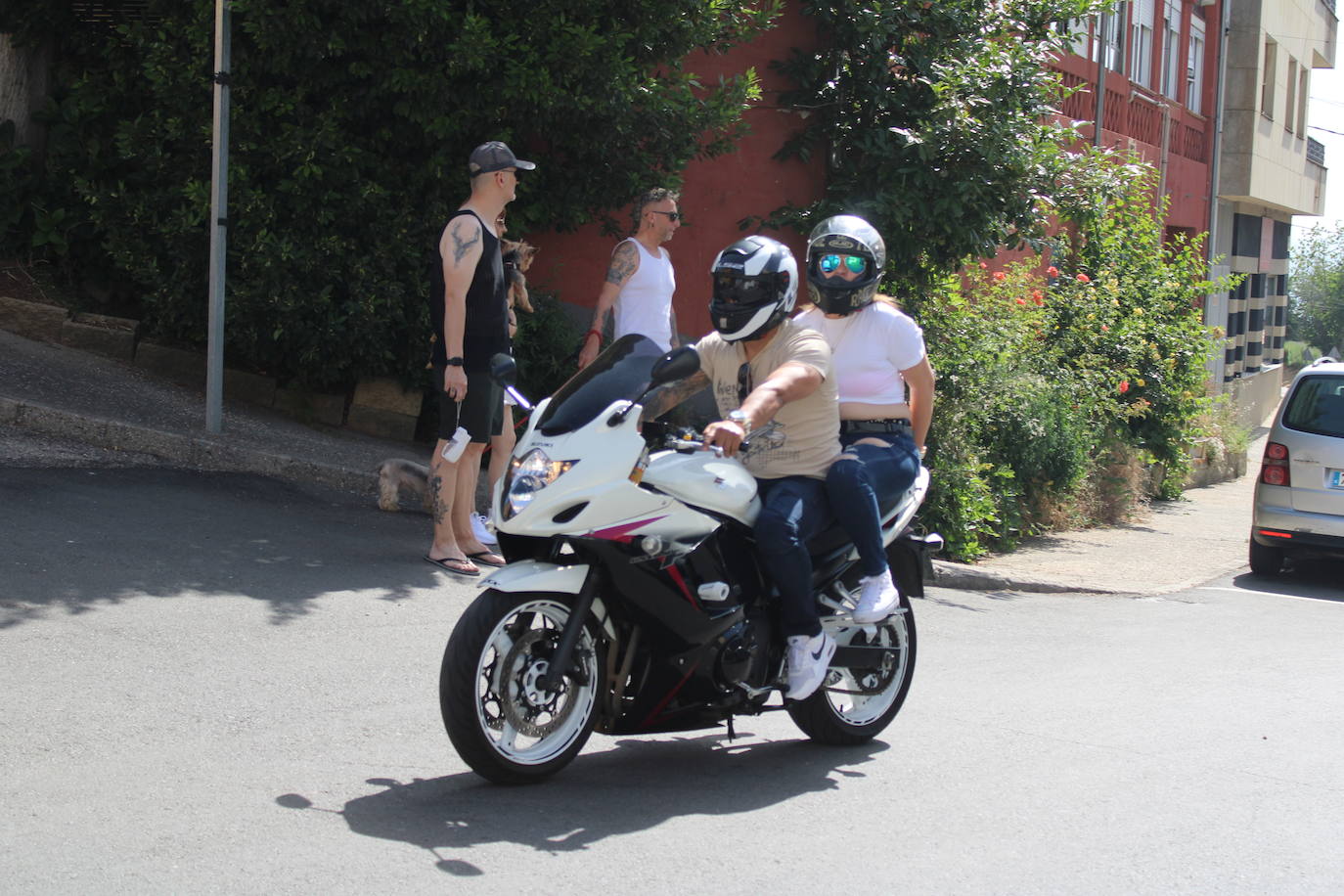 Las motos se dejan oír en Guijuelo