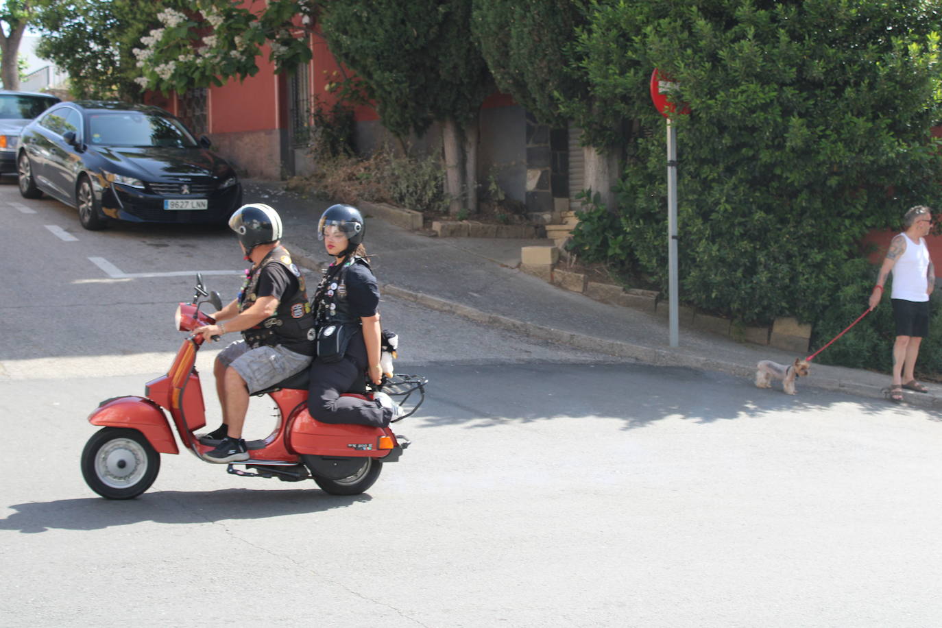 Las motos se dejan oír en Guijuelo