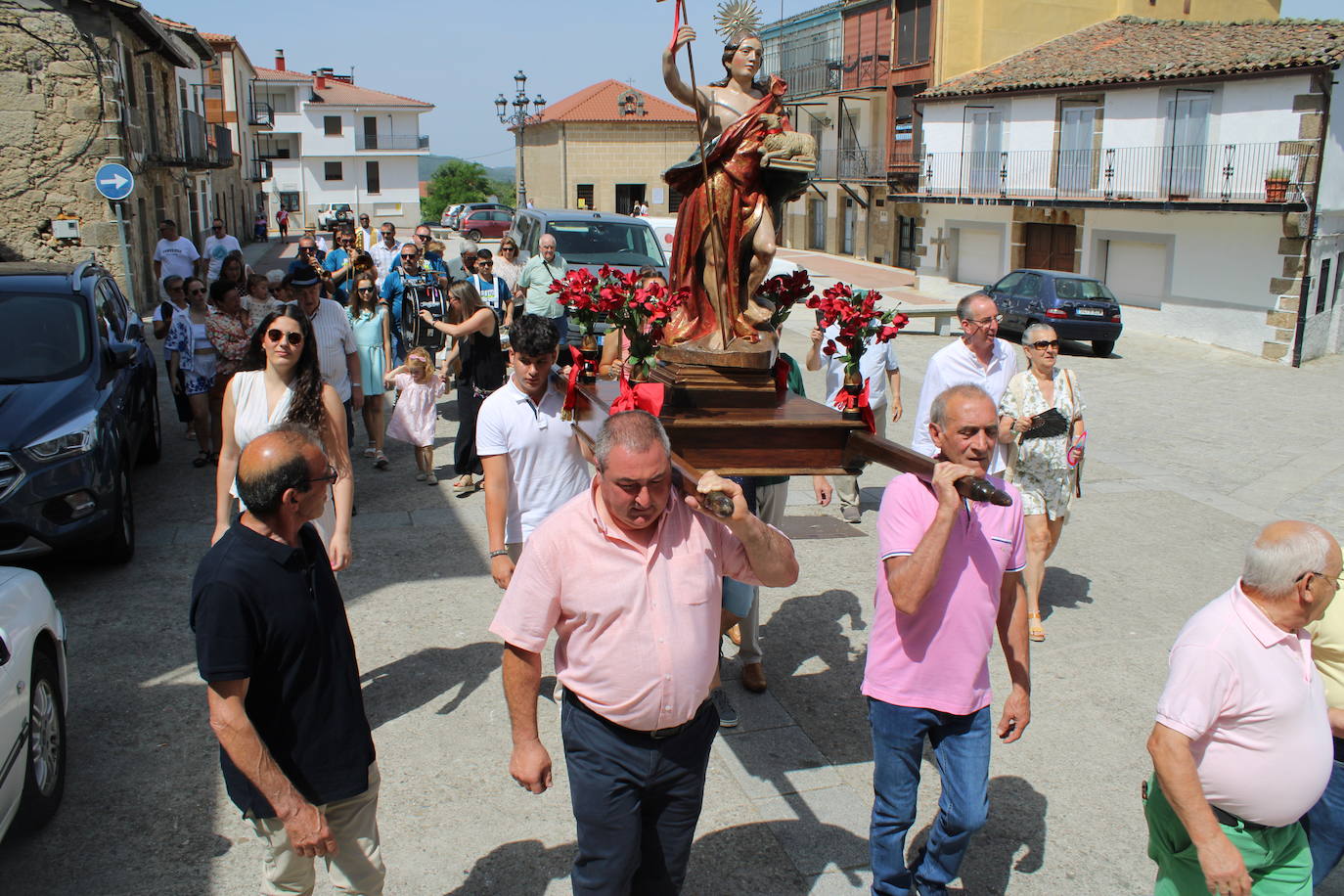 Dos mayordomas para San Juan en Puerto de Béjar