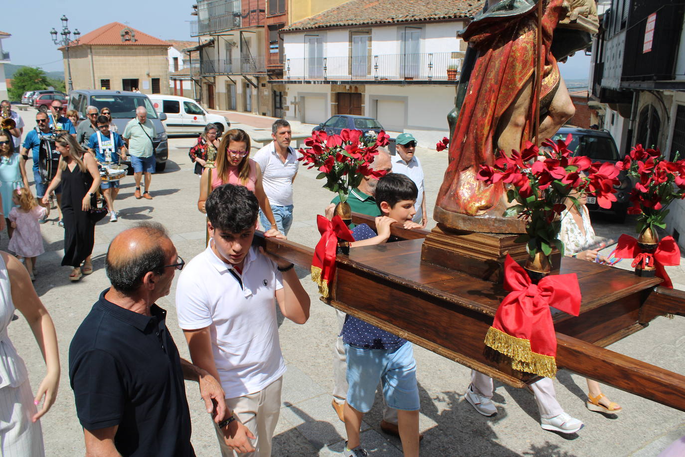 Dos mayordomas para San Juan en Puerto de Béjar