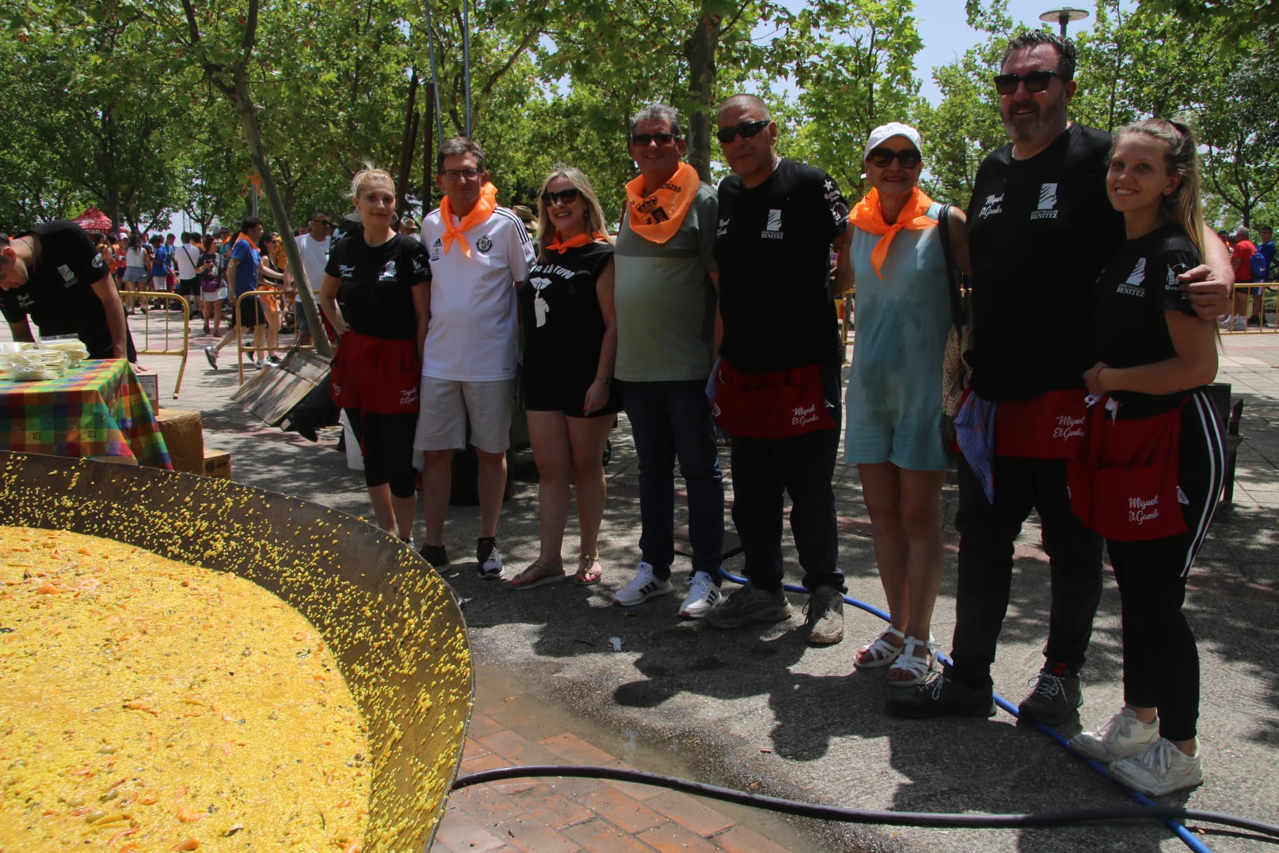 Cabrerizos presume de paella
