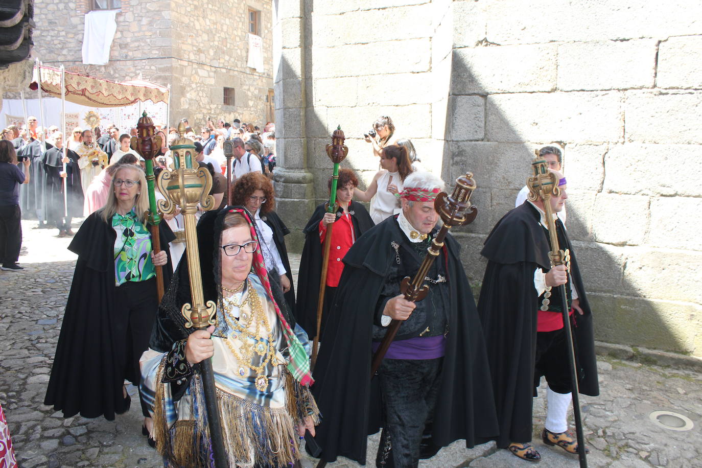 La Alberca exhibe toda su belleza en el Corpus Christi
