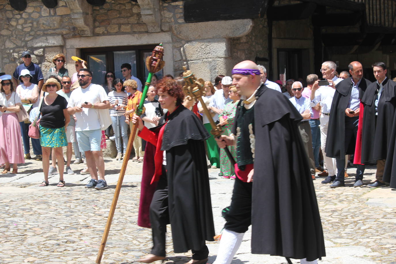 La Alberca exhibe toda su belleza en el Corpus Christi