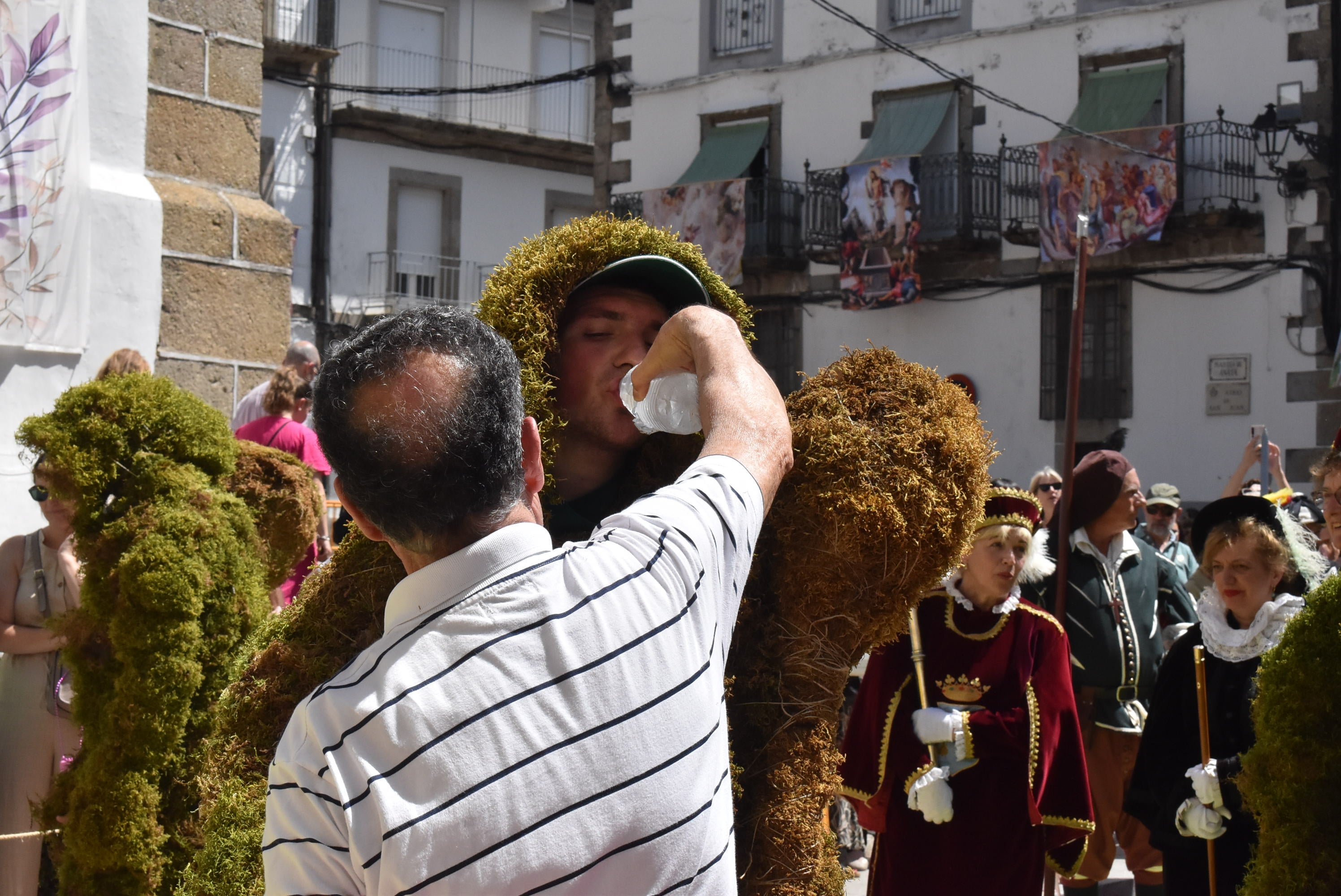Los Hombres de Musgo en Béjar: una experiencia para repetir a pesar del calor