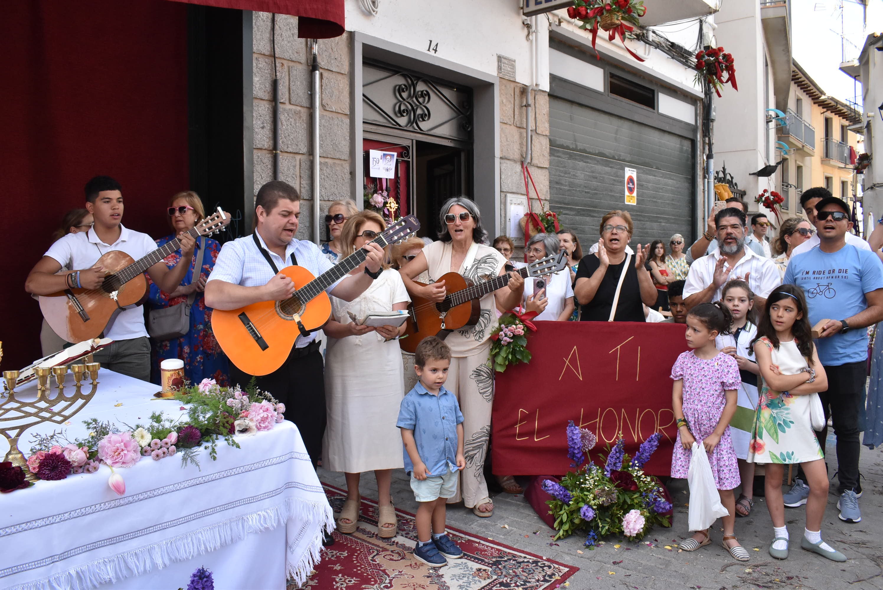 Béjar cumple un año más con la procesión del Corpus Christi como Fiesta de Interés Turístico Internacional