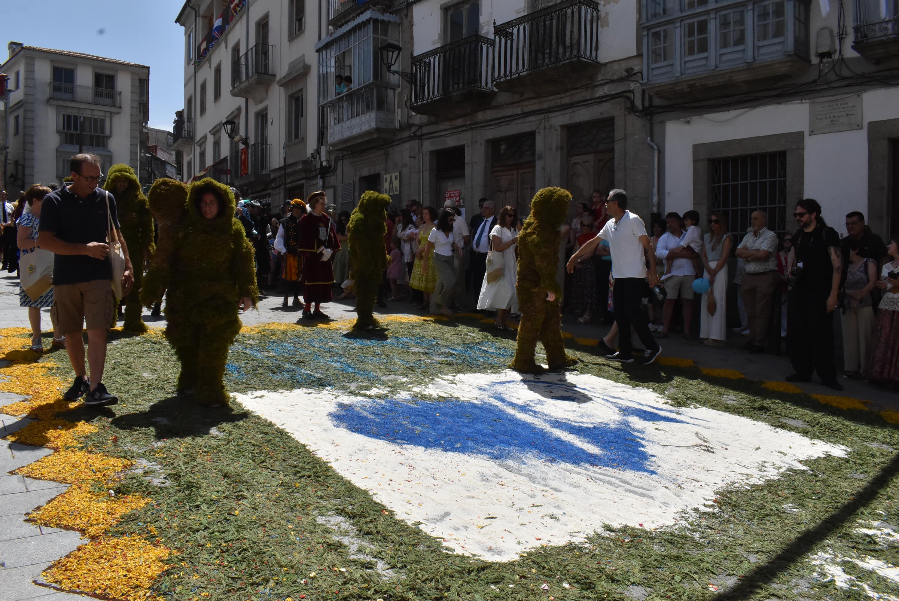 Los Hombres de Musgo en Béjar: una experiencia para repetir a pesar del calor