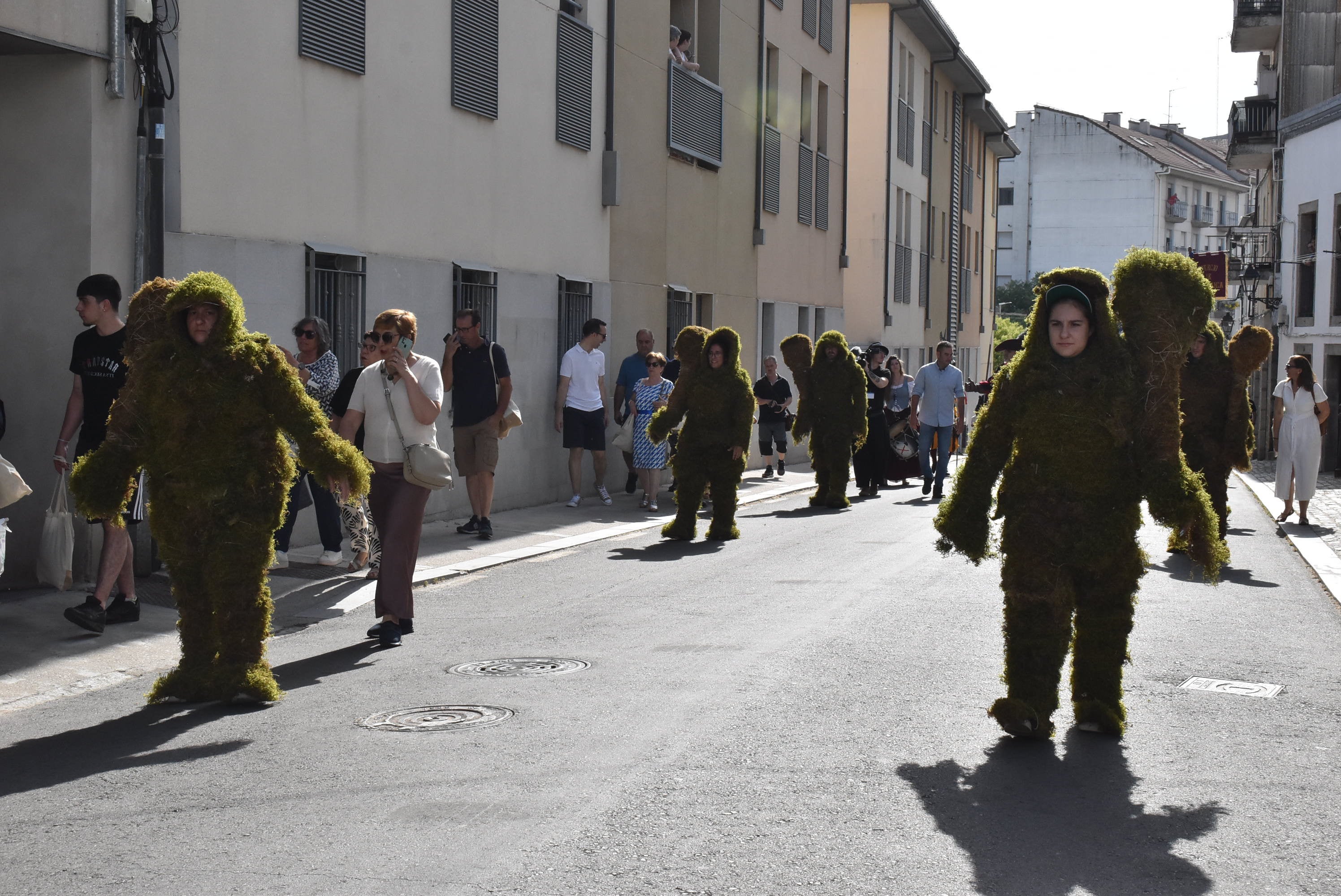 Los Hombres de Musgo en Béjar: una experiencia para repetir a pesar del calor
