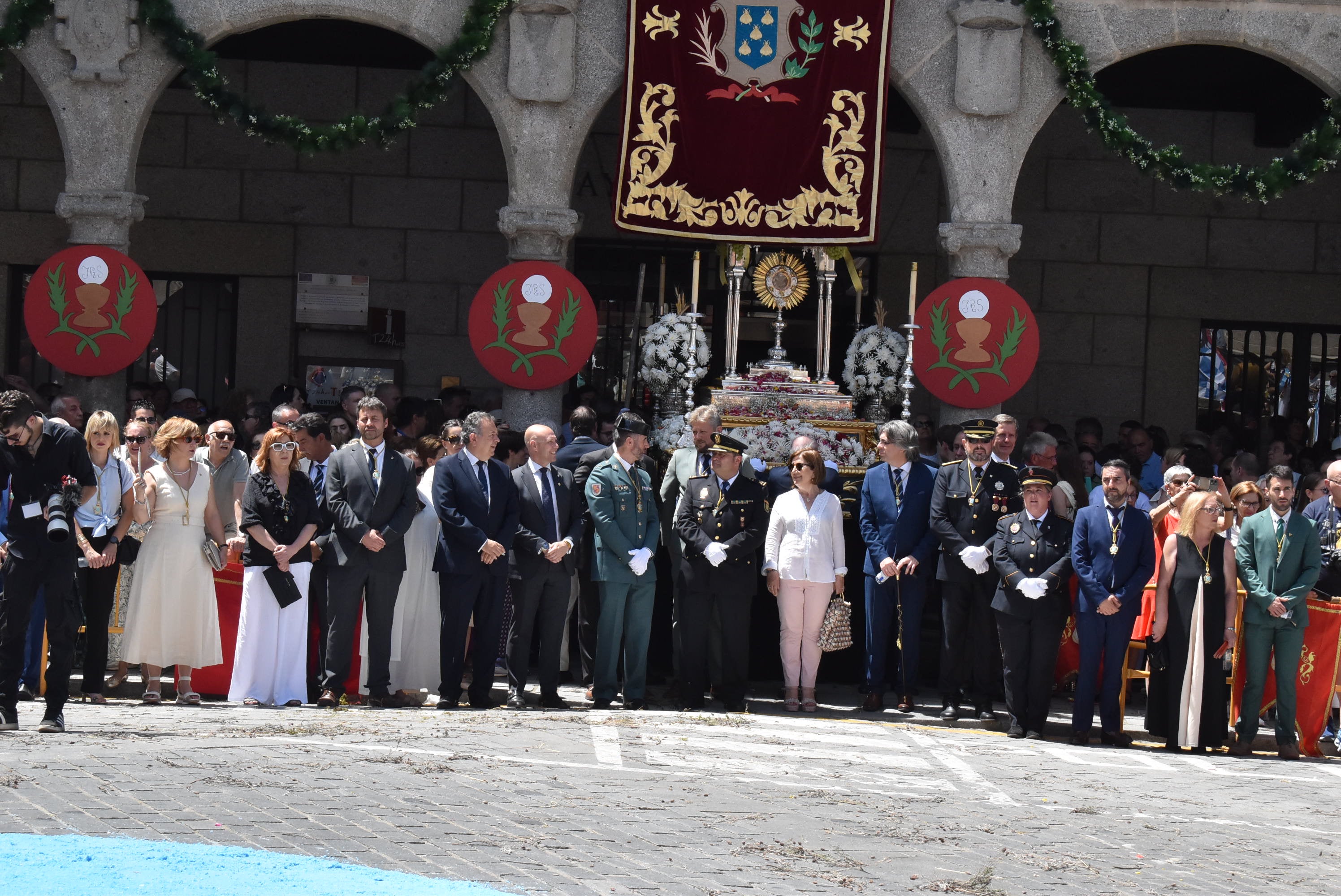 Béjar cumple un año más con la procesión del Corpus Christi como Fiesta de Interés Turístico Internacional