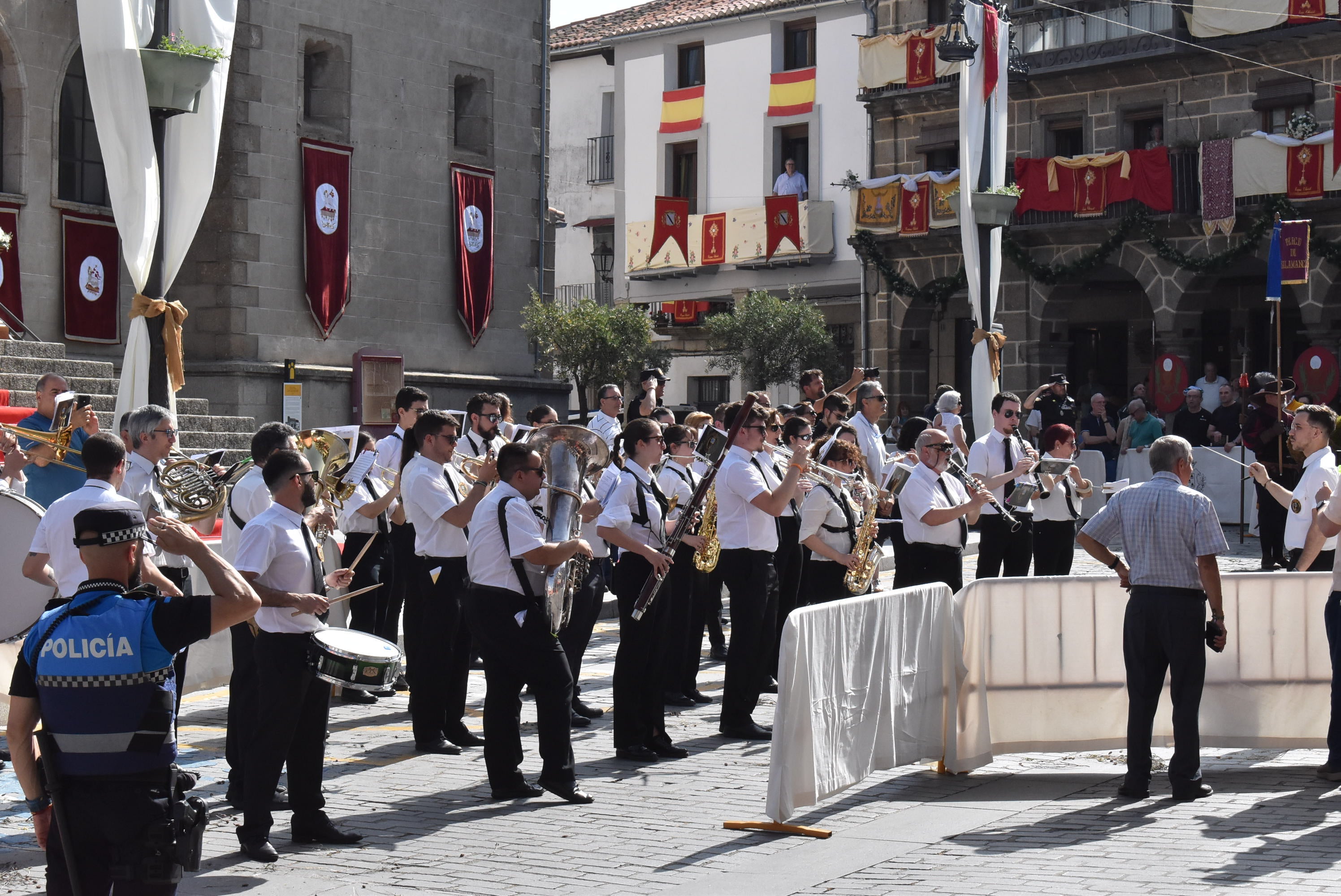Béjar cumple un año más con la procesión del Corpus Christi como Fiesta de Interés Turístico Internacional